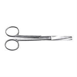 FORBICE CHIRURGICA SMUSSA RETTA 18 CM - LINEA FERRI TEDESCHI