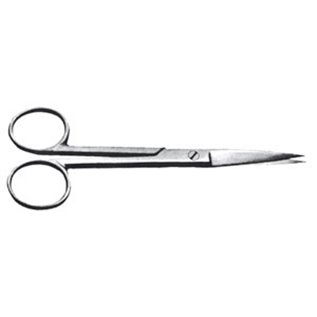 FORBICE CHIRURGICA ACUTA RETTA 14 CM - LINEA FERRI TEDESCHI