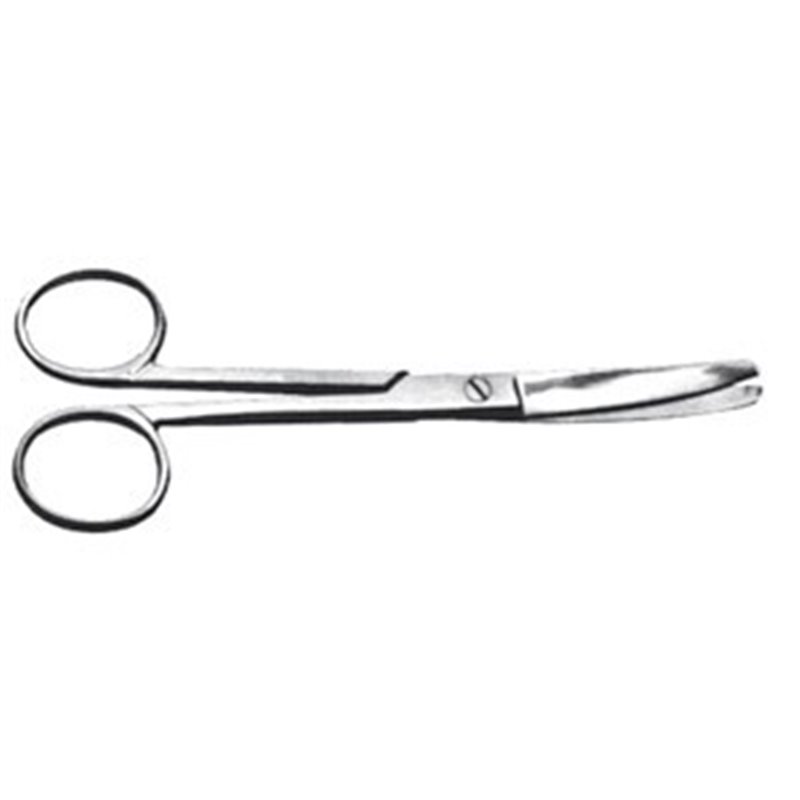 FORBICE CHIRURGICA SMUSSA CURVA 14 CM - LINEA FERRI TEDESCHI