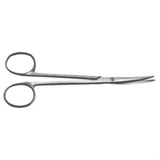 FORBICE DA DISSEZIONE METZENBAUM SMUSSA CURVA 14 CM - LINEA FERRI TEDESCHI
