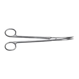 FORBICE DA DISSEZIONE METZENBAUM-NELSON ACUTA CURVA 18 CM - LINEA FERRI TEDESCHI