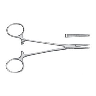 PINZA EMOSTATICA KLEMMER HALSTED-MOSQUITO ANATOMICA CURVA 14 CM - LINEA FERRI TEDESCHI