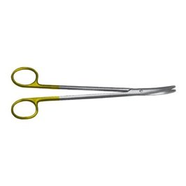 FORBICE DA DISSEZIONE METZENBAUM-NELSON SMUSSA CURVA 18 CM WIDIA - LINEA FERRI TEDESCHI