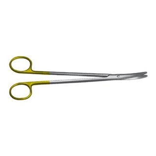 FORBICE DA DISSEZIONE METZENBAUM-NELSON SMUSSA CURVA 18 CM WIDIA - LINEA FERRI TEDESCHI