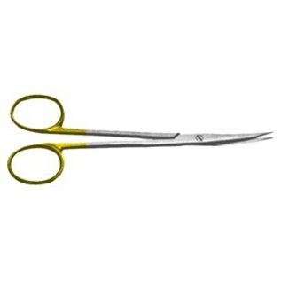 FORBICE DA DISSEZIONE METZENBAUM ACUTA CURVA 14 CM WIDIA - LINEA FERRI TEDESCHI