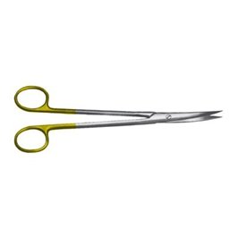 FORBICE DA DISSEZIONE METZENBAUM-NELSON ACUTA CURVA 18 CM WIDIA - LINEA FERRI TEDESCHI