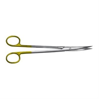 FORBICE DA DISSEZIONE METZENBAUM-NELSON ACUTA CURVA 18 CM WIDIA - LINEA FERRI TEDESCHI