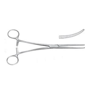 PINZA EMOSTATICA KLEMMER ROCHESTER-PEAN CURVA 20 CM - LINEA FERRI TEDESCHI