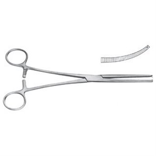 PINZA EMOSTATICA OCHSNER-KOCHER CURVA 22 CM - LINEA FERRI TEDESCHI