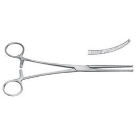 PINZA EMOSTATICA OCHSNER-KOCHER CURVA 24 CM - LINEA FERRI TEDESCHI