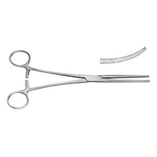 PINZA EMOSTATICA OCHSNER-KOCHER CURVA 24 CM - LINEA FERRI TEDESCHI