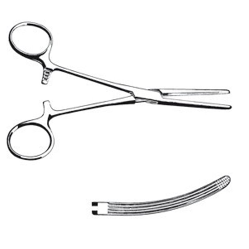 PINZA EMOSTATICA ROCHESTER-CARMALT RETTA 20 CM - LINEA FERRI TEDESCHI