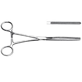 PINZA INTESTINALE KOCHER RETTA 28 CM - LINEA FERRI TEDESCHI