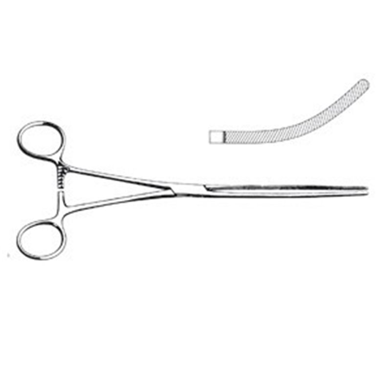 PINZA INTESTINALE DOYEN CURVA 21 CM - LINEA FERRI TEDESCHI