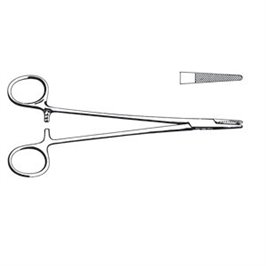 PORTA AGHI MAYO-HEGAR PUNTA FINE 18 CM - LINEA FERRI TEDESCHI