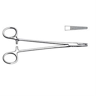 PORTA AGHI MAYO-HEGAR PUNTA FINE 18 CM - LINEA FERRI TEDESCHI