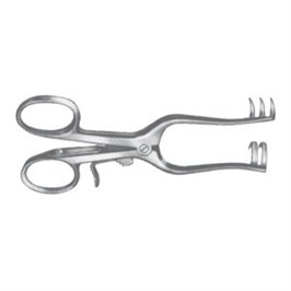 DIVARICATORE ADDOMINALE AUTOSTATICO WEITLANER-LOKTITE SMUSSO 10,5 CM - LINEA FERRI TEDESCHI