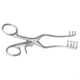 DIVARICATORE ADDOMINALE AUTOSTATICO WEITLANER-LOKTITE SMUSSO 16,5 CM - LINEA FERRI TEDESCHI