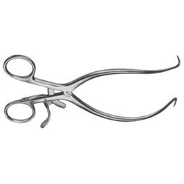 DIVARICATORE ADDOMINALE AUTOSTATICO GELPI-LOKTITE 13 CM - LINEA FERRI TEDESCHI