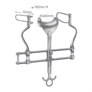 DIVARICATORE ADDOMINALE BALFOUR - LINEA FERRI TEDESCHI