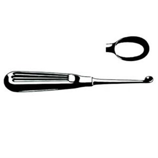 CURETTA DI WOLKMANN N. 1 - 6 x 9 MM - LINEA FERRI TEDESCHI