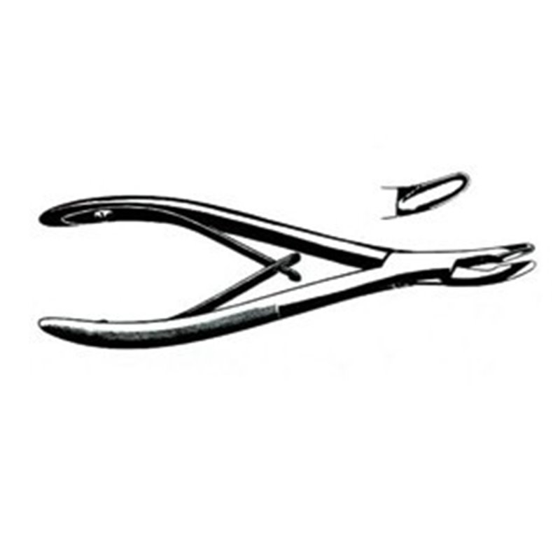 PINZA SGORBIA  PER OSSA LUER 15 CM - LINEA FERRI TEDESCHI