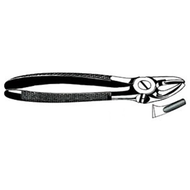 TENAGLIA ESTRAZIONE DENTI PREMOLARI SUPERIORI - LINEA FERRI TEDESCHI