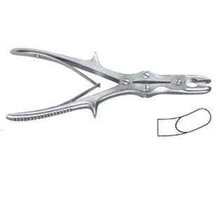 PINZA SGORBIA STILLE-LUER CURVA 22 CM - LINEA FERRI TEDESCHI