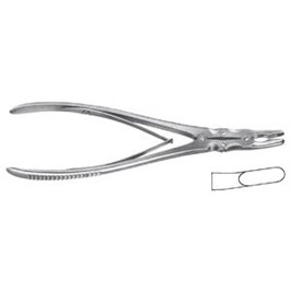 PINZA SGORBIA RUSKIN CURVA 23 CM - LINEA FERRI TEDESCHI