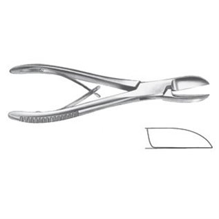 CESOIA PER OSSA LISTON RETTA 19 CM - LINEA FERRI TEDESCHI