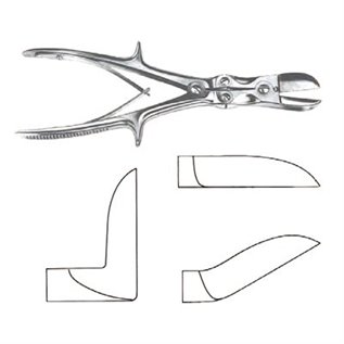 CESOIA PER OSSA STILLE-LISTON CURVA 27 CM - LINEA FERRI TEDESCHI