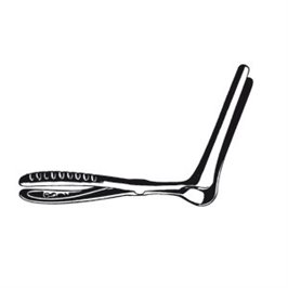 SPECULUM VAGINALE DI KILLIAN 13 CM 50 MM - LINEA FERRI TEDESCHI