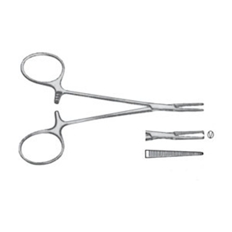 PINZA EMOSTATICA MICRO MOSQUITO CHIRURGICA CURVA 10 CM - LINEA FERRI TEDESCHI