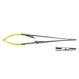 PORTA AGHI CASTROVIEJO-JACOBSON CON CREMAGLIERA RETTO WIDIA 18 CM - LINEA FERRI TEDESCHI