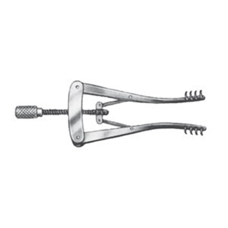 DIVARICATORE OFTALMICO ALM PUNTA ACUTA 7 CM - LINEA FERRI TEDESCHI