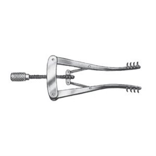 DIVARICATORE OFTALMICO ALM PUNTA ACUTA 7 CM - LINEA FERRI TEDESCHI