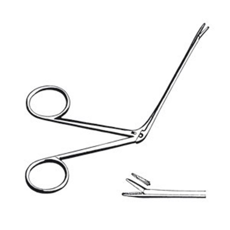 PINZA HARTMANN AURICOLARE ARTICOLATA POLIPI 8,5 CM - LINEA FERRI TEDESCHI