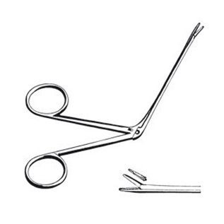 PINZA HARTMANN AURICOLARE ARTICOLATA POLIPI 8,5 CM - LINEA FERRI TEDESCHI