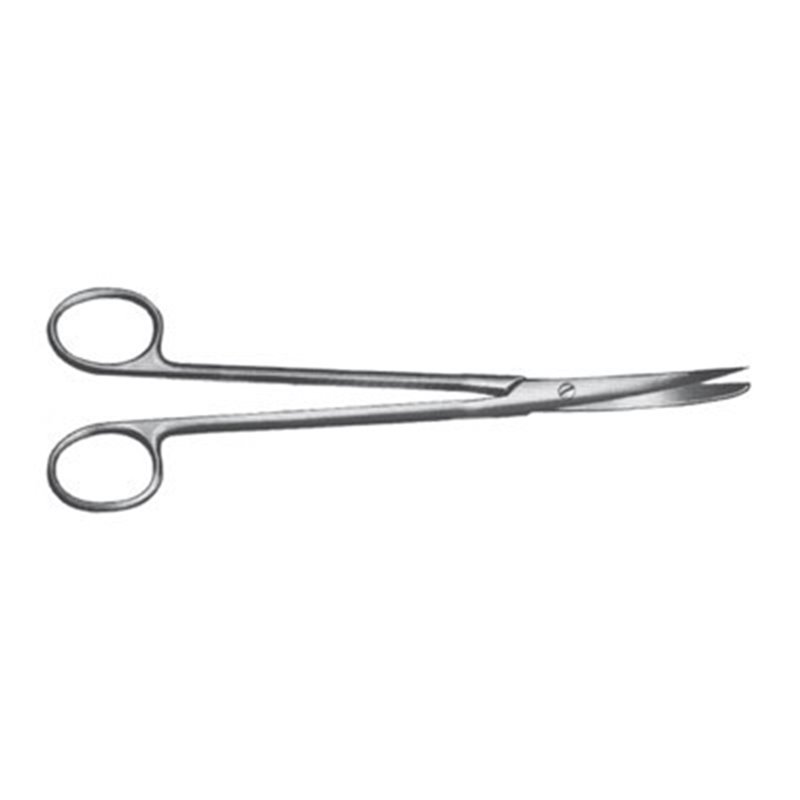 FORBICE DA DISSEZIONE METZENBAUM-NELSON ALTERNA CURVA 18 CM - LINEA FERRI TEDESCHI