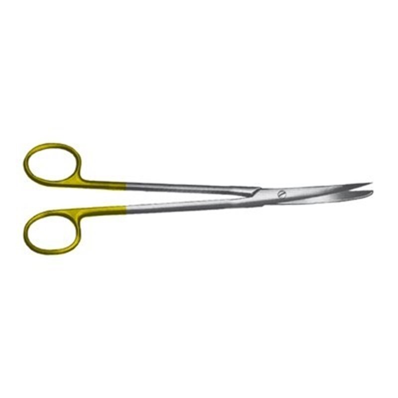 FORBICE DA DISSEZIONE METZENBAUM-NELSON ALTERNA CURVA 18 CM WIDIA - LINEA FERRI TEDESCHI