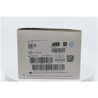 AGO CANNULA DELTAVEN 1 CON ALI 22G x 25 AZZURRO