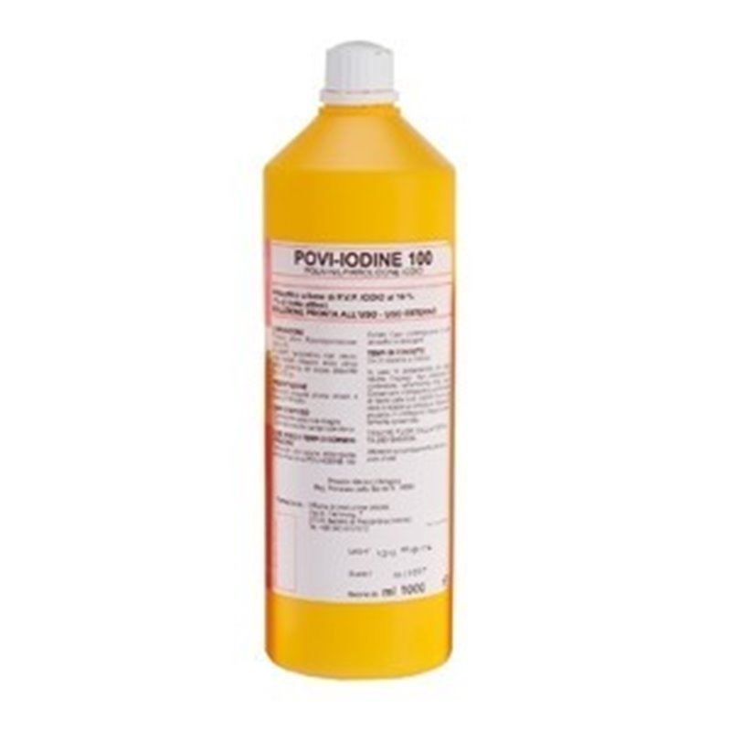 FARMEC - POVI IODINE 100 1 LT - DISINFEZIONE CUTE - GIALLO