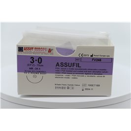 ASSUT - ASSUFIL AGO CIL.31,1MM D.2(3/0) L.70CM FV245