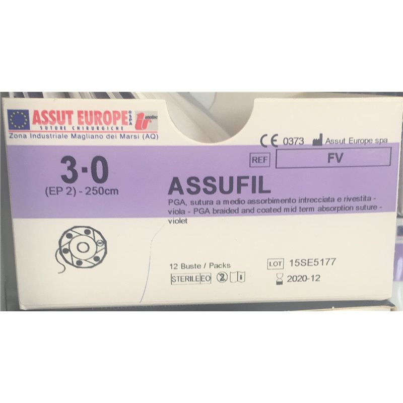 ASSUT - ASSUFIL BOBINA D.2MM(3/0) L.250CM FV