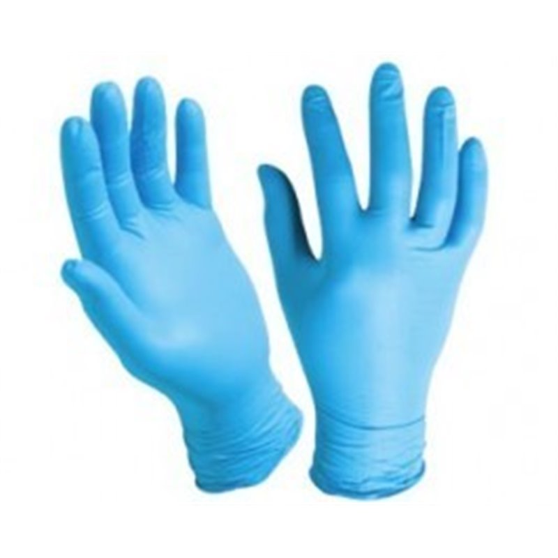 GUANTO NITRILE BLU MISURA XL - 100 PZ