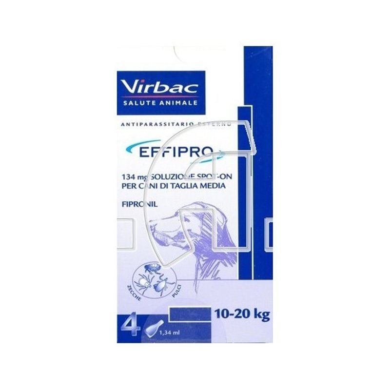 EFFIPRO CANE SPOT ON 10-20 KG ML 24 PIPETTE