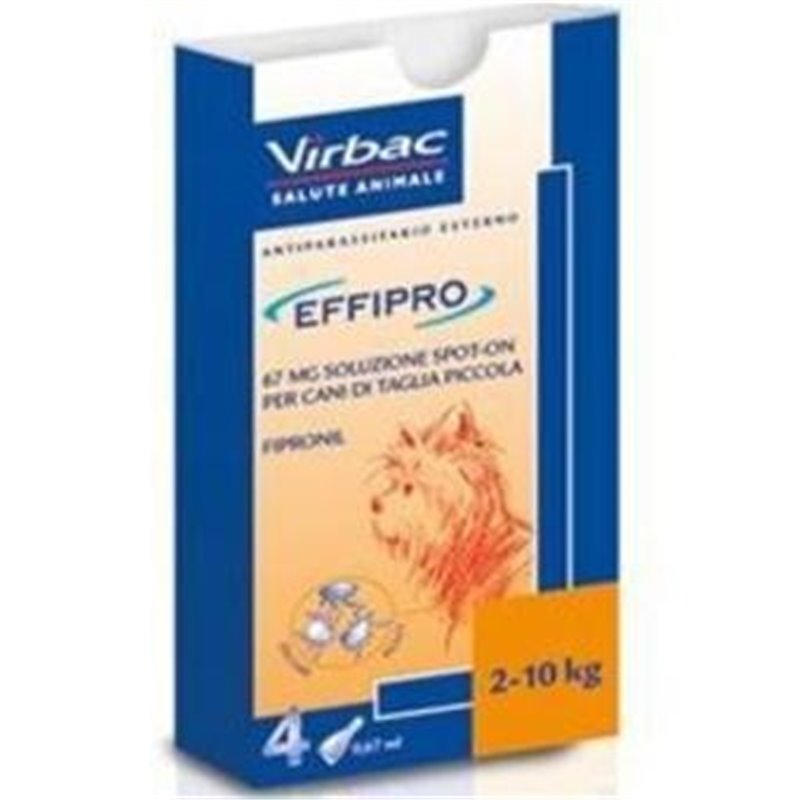 EFFIPRO CANE SPOT ON 2-10 KG ML 24 PIPETTE