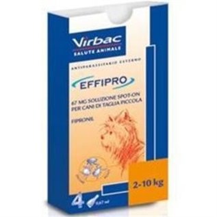EFFIPRO CANE SPOT ON 2-10 KG ML 24 PIP