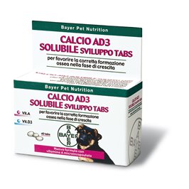 CALCIO AD3 SOLUB.SVIL.TABS 40 CPR