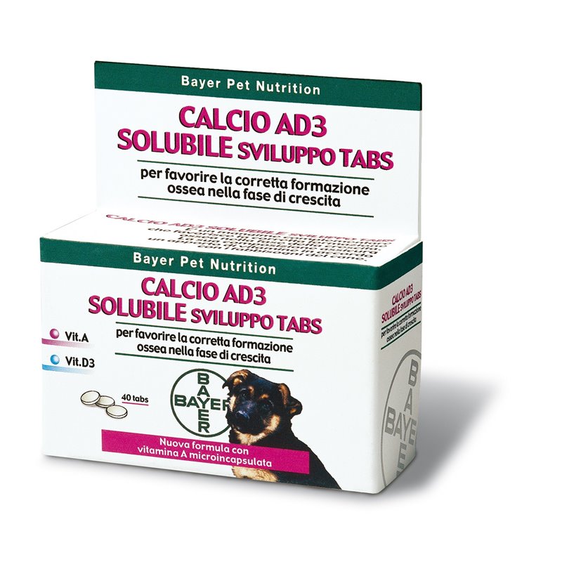 CALCIO AD3 SOLUB.SVIL.TABS 40 CPR